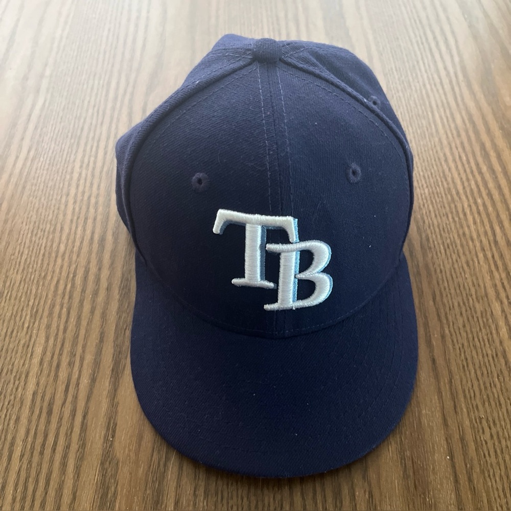 New Era 59fifty 6 3/4 Tampa Bay Rays MLB Hat Cap Men Baseball Sports Spring